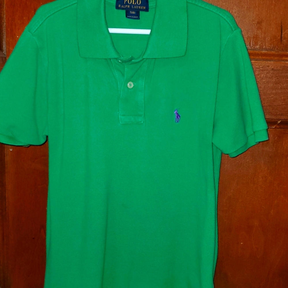 Green Ralph Lauren polo